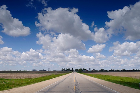 Iowa, where Bill Bryson grew up.