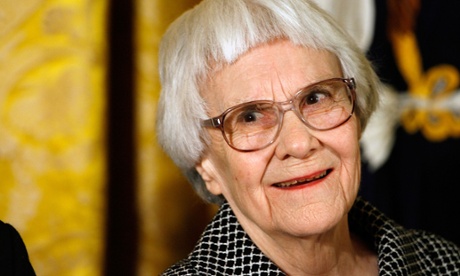 Harper Lee at the White House in 2007
