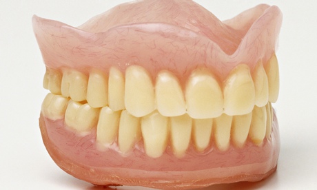 False teeth