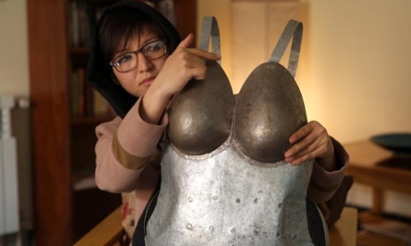 Performance artist Kubra Khademi’s armour acted as both protection and a rebuke to the men whose harassment makes Kabul’s streets uncomfortable for women.