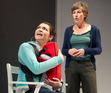 Motherhood and theatre … a scene from April De Angelis's play Jumpy.