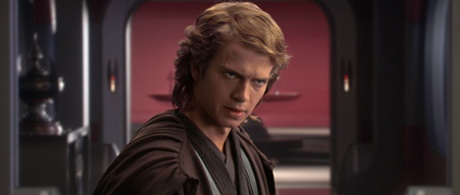 Hayden Christensen as Anakin Skywalker in Star Wars: Episode III – Revenge of the Sith. 