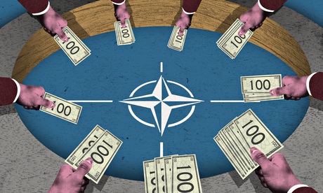 Nate Kitch illustration for defence spending