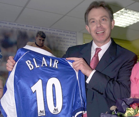 Tony Blair in 2001.