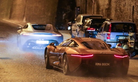 Spectre shoots in Rome.