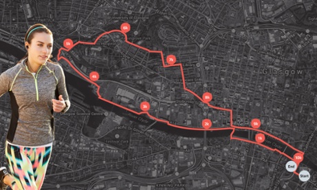 Run Glasgow with this route