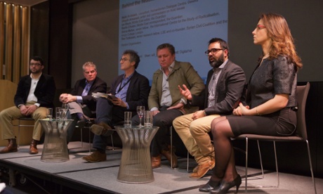 Guardian Live event: Syria four years on, King's Place, London 12 March 2014.