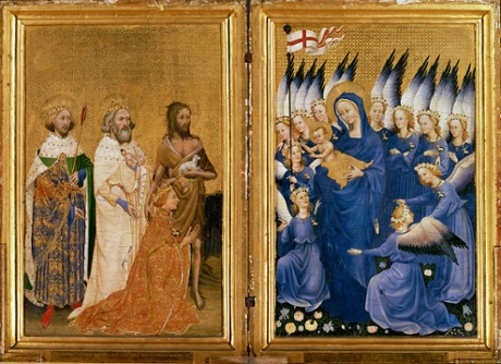 The Wilton Diptych, c1395-99.