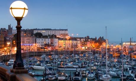 The Kent town of Ramsgate, where Nigel Farage is standing to be the local MP, will benefit from the extra government funding for rail improvements.