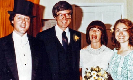 Bill and Hillary Clinton with Jim and Diane Blair