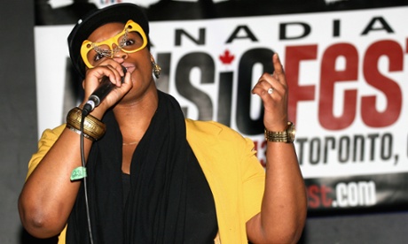 Singer Shi Wisdom performs at Canadian Music Week