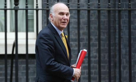 Vince Cable, the business secretary