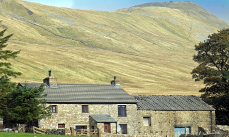 Ellerbeck Farm, in the shelter of Whernside.