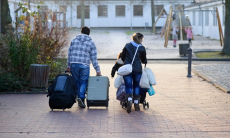 syrians arrive in germany