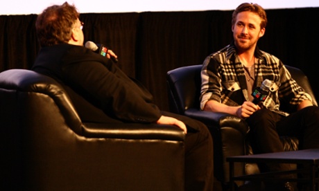 Guillermo del Toro  and actor Ryan Gosling at SXSW