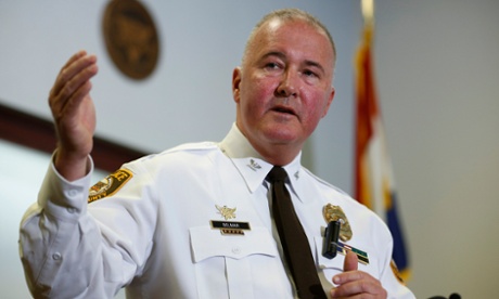 St Louis County Chief of Police Jon Belmar