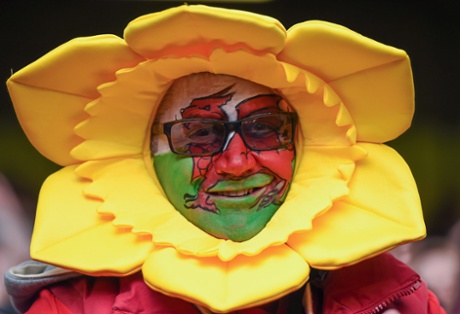 Welsh supporters are the happiest so far.