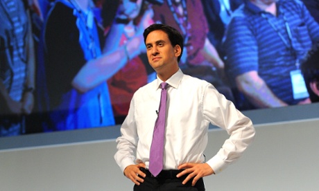 Ed Miliband on fourth day of the annual Labour pary conference in Liverpool