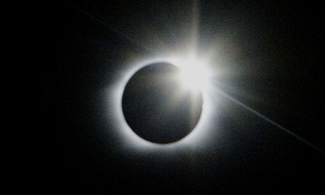 A solar eclipse, like this one seen in Easter Island, Chile, in 2010, is expected to bring thousands of tourists to the north of Scotland. 