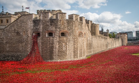 Poppies at the Tower of London