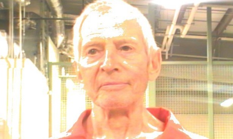 Robert Durst in New Orleans, Louisiana,  on Saturday in a sheriff's office photo.