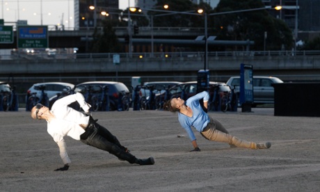 Chunky Move's dancers.