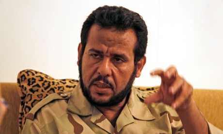 Libyan rebels' Tripoli military commander Abdel-Hakim Belhaj.