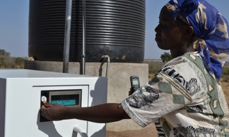 In Kenya, water consumers pre-pay for water via their mobile phones. This method supports a user-friendly and transparent tapping experience.