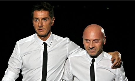 Domenico Dolce and Stefano Gabbana