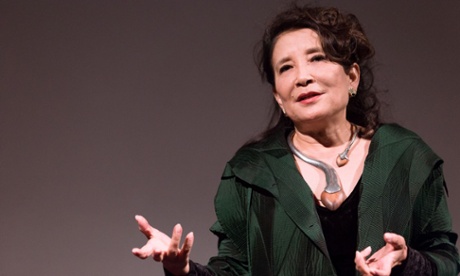 Jung Chang speaking at the Royal Geographical Society, 12 March 2015.