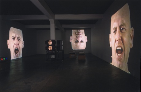 Bruce Nauman: Anthro/Socio (Rinde Facing Camera), 1991