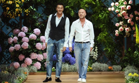 Applause or catcalls? Stefano Gabbana and Domenico Dolce