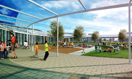 Concept visual for University of Cambridge primary school
