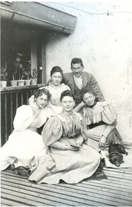 Eva Lawrence's great-uncle Rudolf Moos