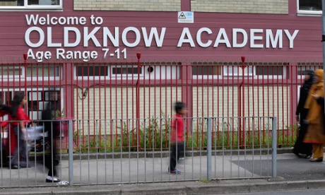 Oldknow Academy, said the report, had been judged outstanding by Ofsted in 2013, indicating that the watchdog had failed to identify any problems then.