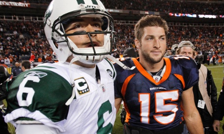 Mark Sanchez and Tim Tebow