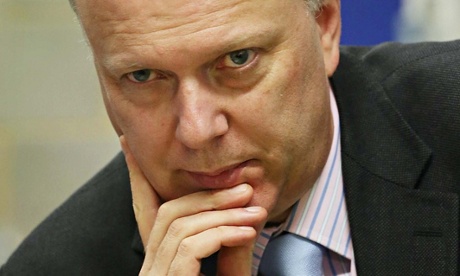 The justice secretary, Chris Grayling. 