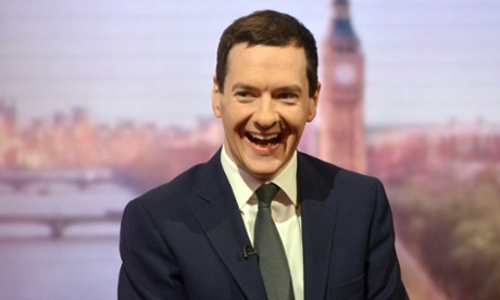 Britain's chancellor George Osborne interviewed on the  BBC's Andrew Marr Show on Sunday.