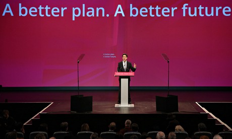 Ed Miliband at Labour spring conference