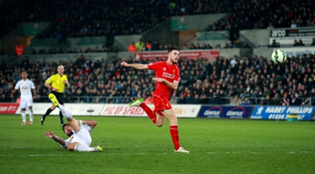 Jordan Henderson scores.