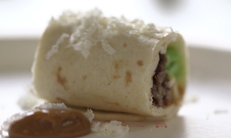 Chef Watson’s Austrian chocolate burrito.