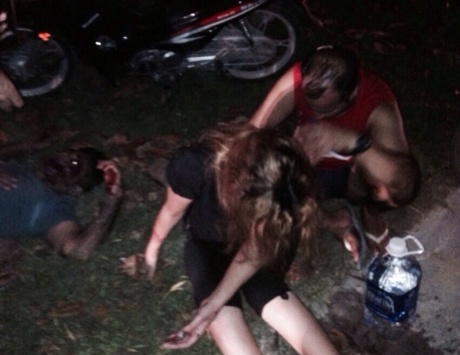 Nauru refugee attack