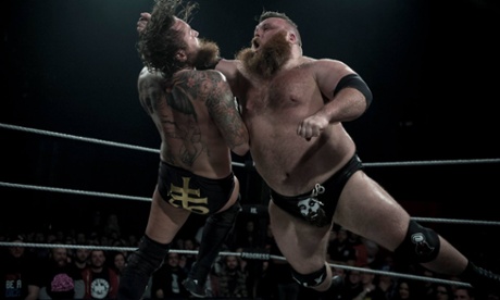 Progress wrestlers in the ring