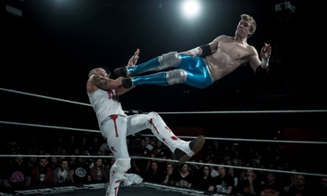 Progress wrestlers in the ring II