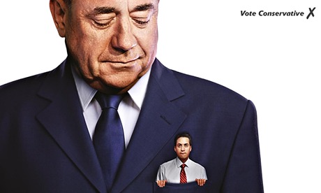 Conservative poster ed miliband alex salmond