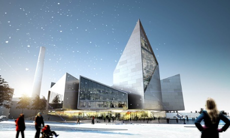 Bjarke Ingels' Tallinn city hall project.