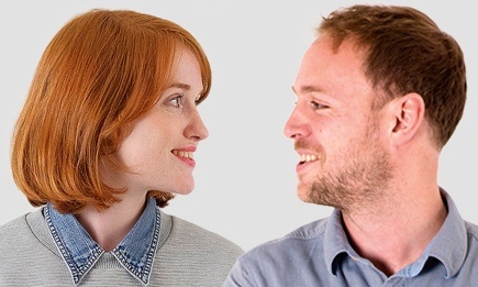 Blind date: Eddy and Sandra