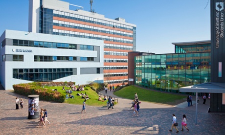 Sheffield university campus