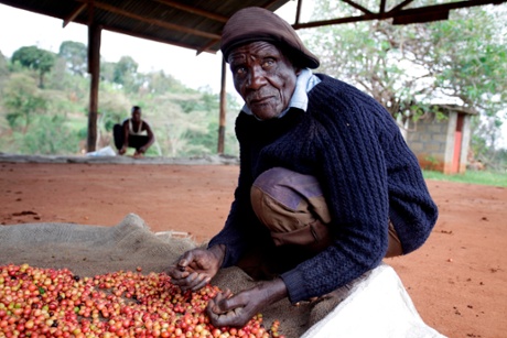 Coffee farmer from Kabuboni co-operative, Kenya