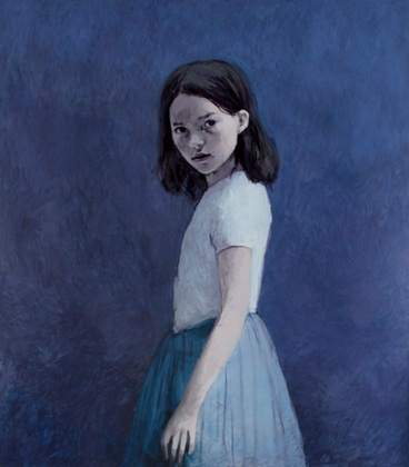 Claerwen James's Girl without a Basket of Flowers 2, 2014